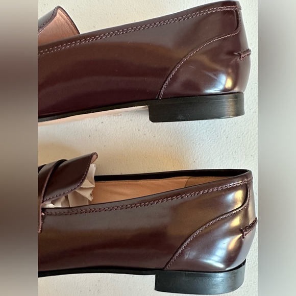 J. Crew Academy Penny Loafers Burnished Beet Sz 11 - Picture 12 of 15